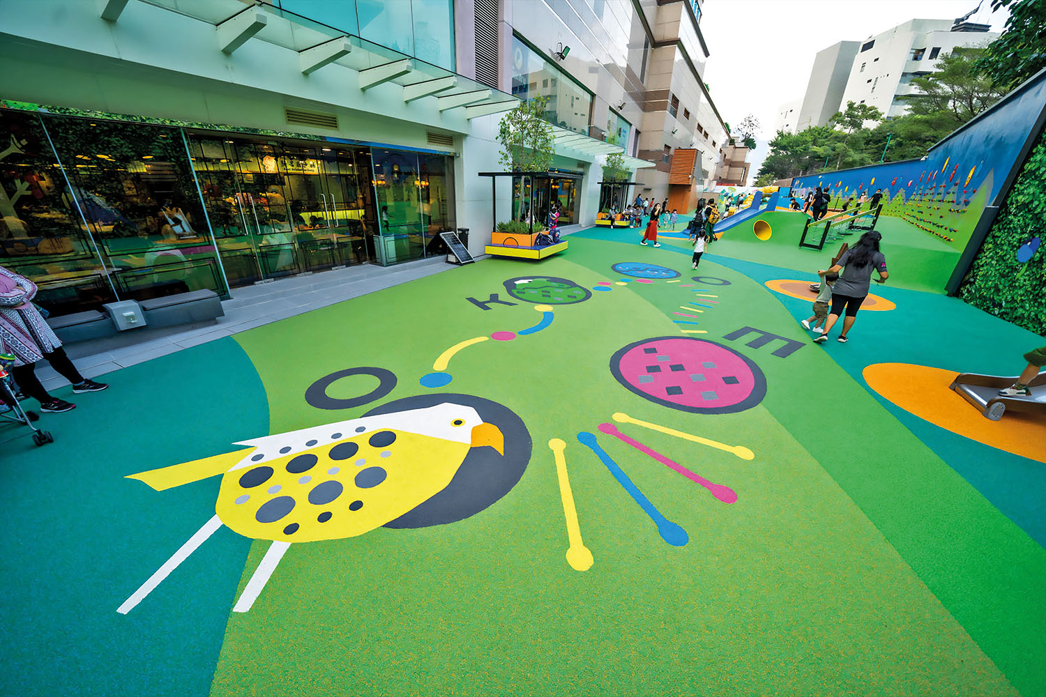 MOKO Park Hong Kong playground installation